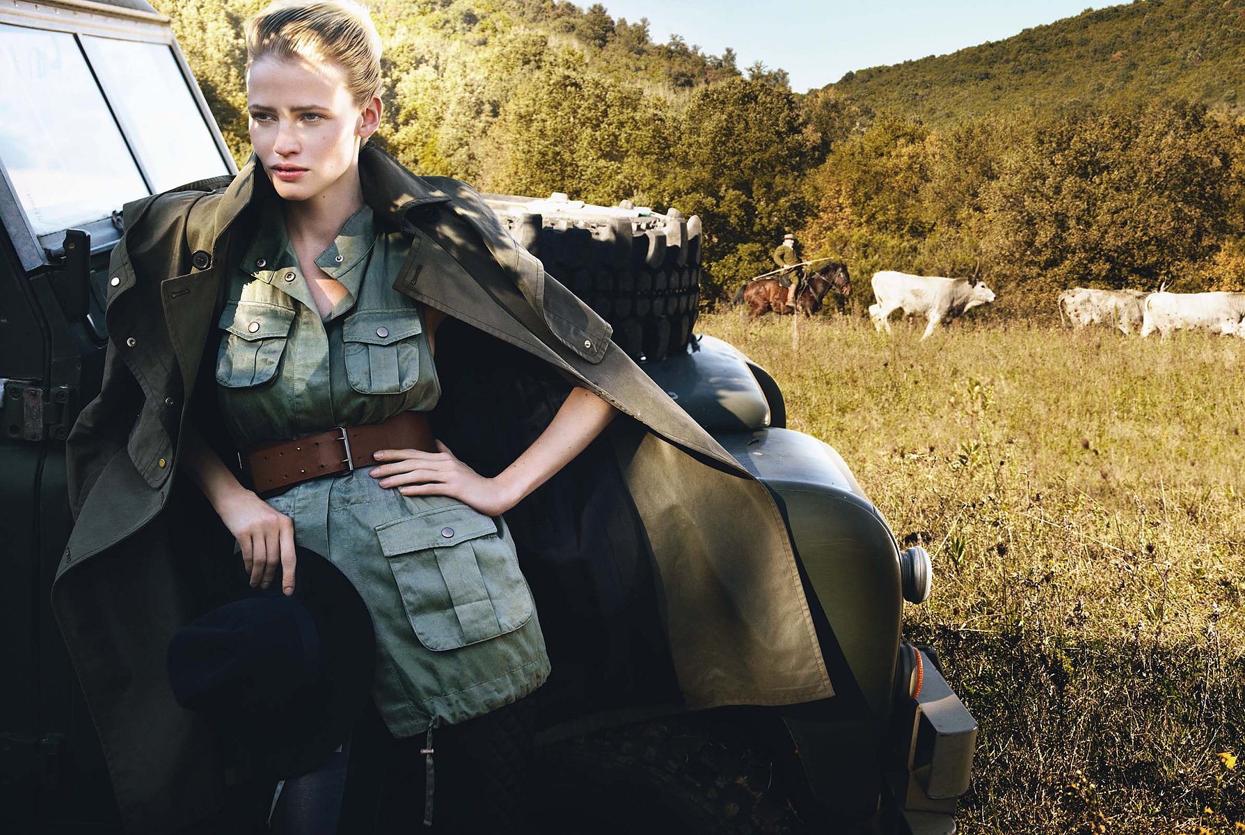 Vogue USA — Tuscan turnaround