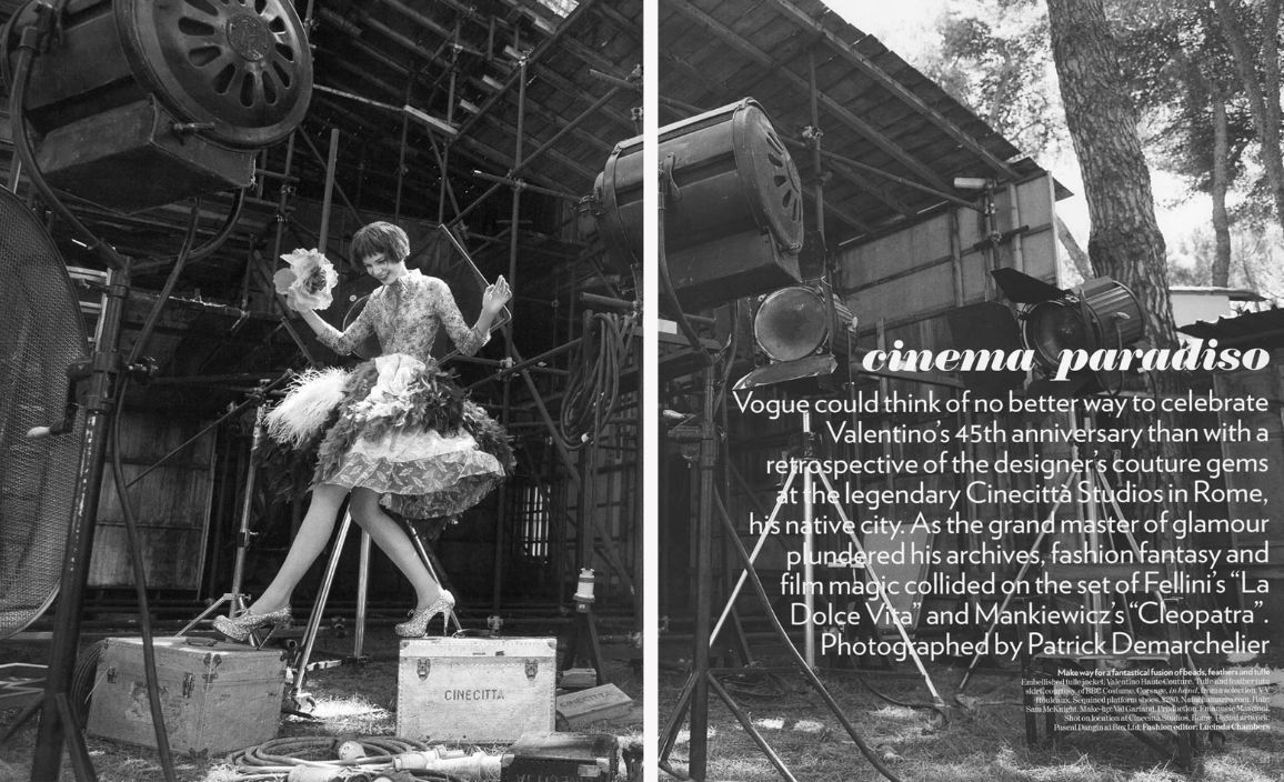 Vogue UK — Cinema Paradiso