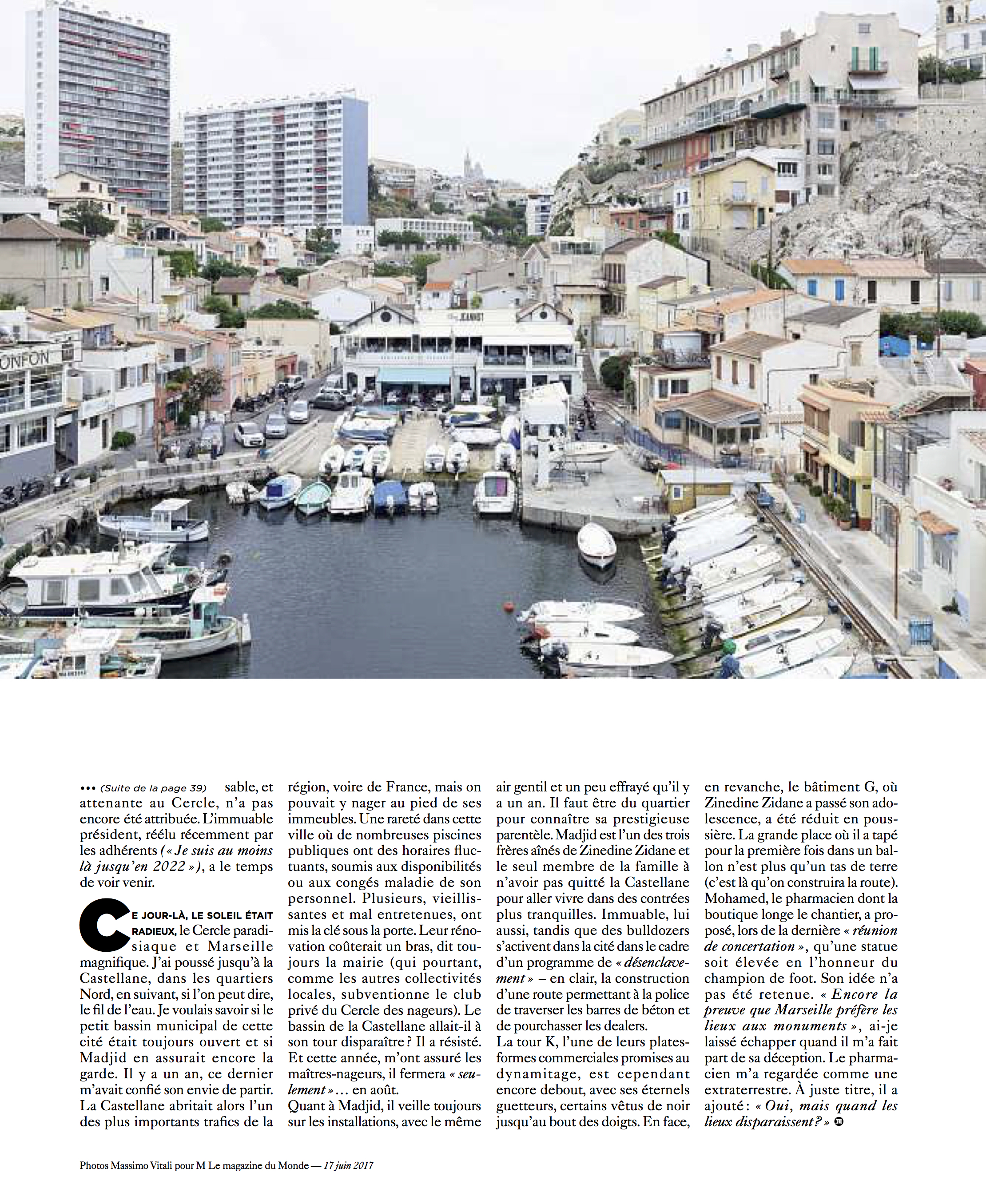 M LE MONDE — La ligne de partage des eaux