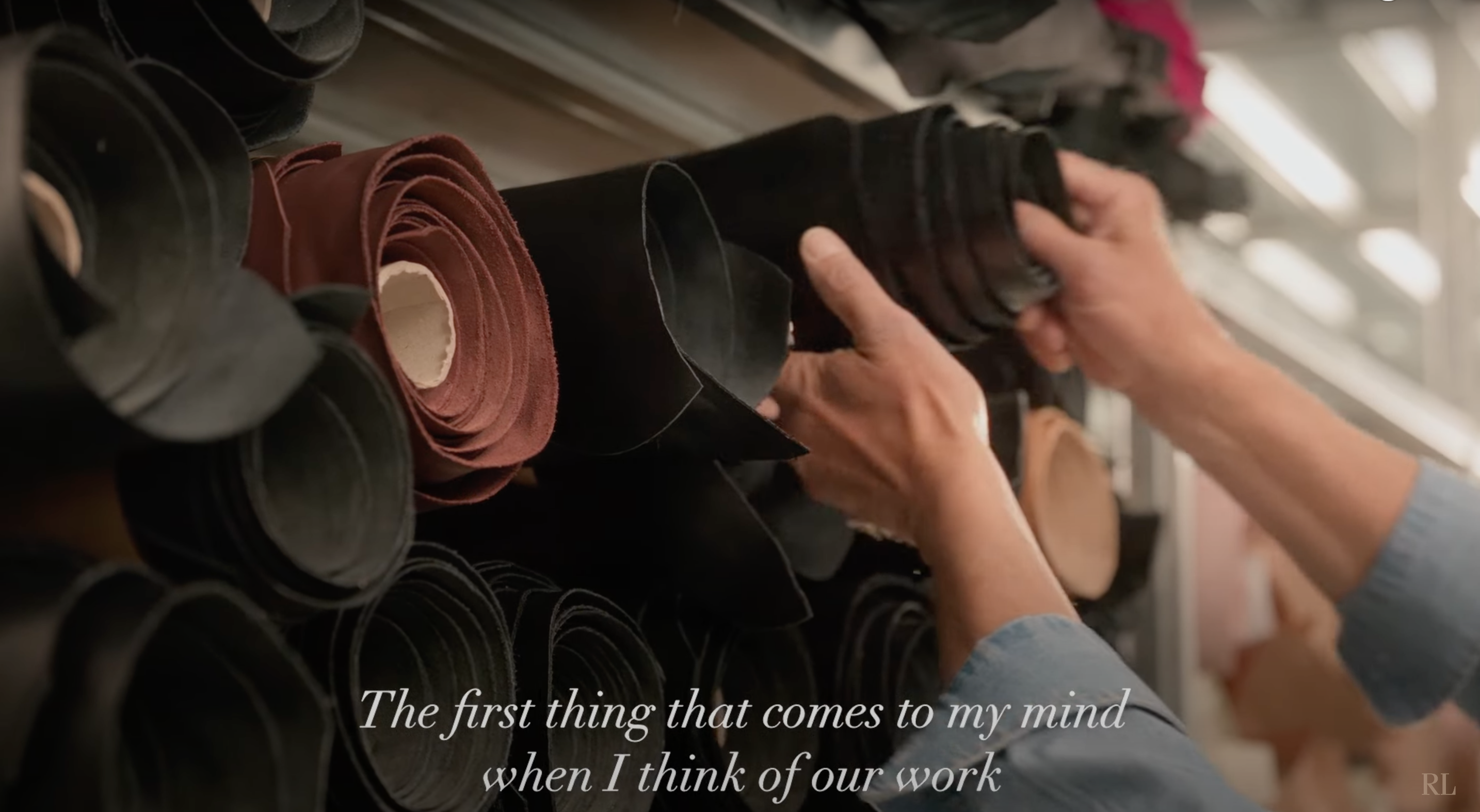 Ralph Lauren — Portraits of craftmanship